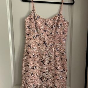 Dress the Population Women's Medium Jill Sequin Minidress